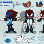 (Sonic OC) Joe Harine Reference Sheet