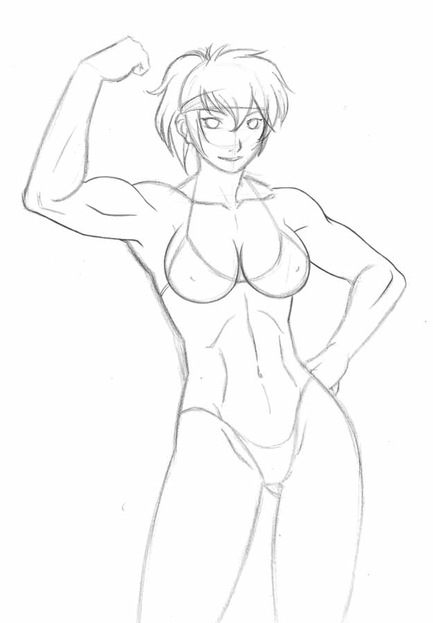 Akiko by IdarkshadowI WIP 2