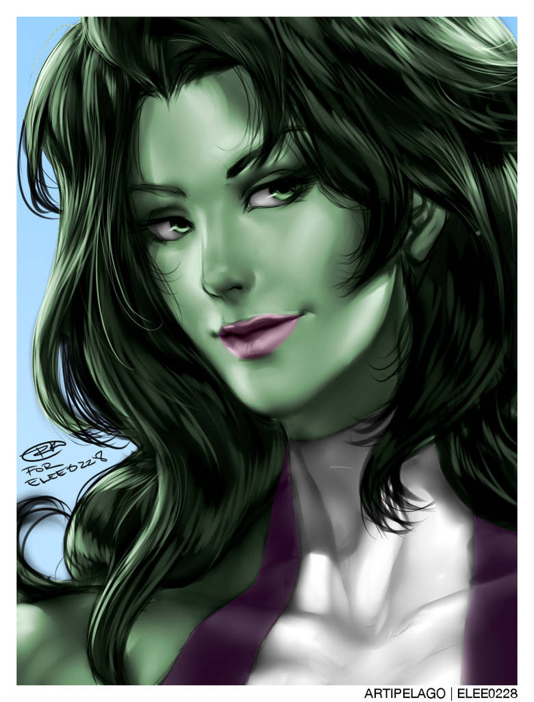 She Hulk by elee0228 on DeviantArt