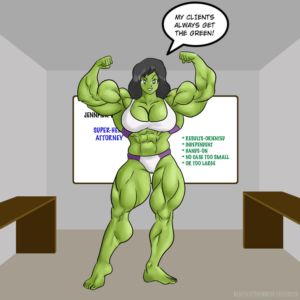 She-Hulk Growth Part 6 of 6.