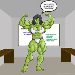 She-Hulk Growth Part 6 of 6