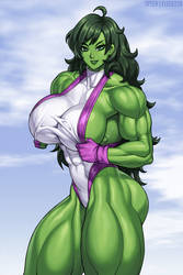 She-Hulk by elee0228