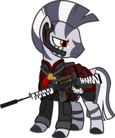 Fallout Mod Submission: Zebra Soldier