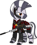 Fallout Mod Submission: Zebra Soldier