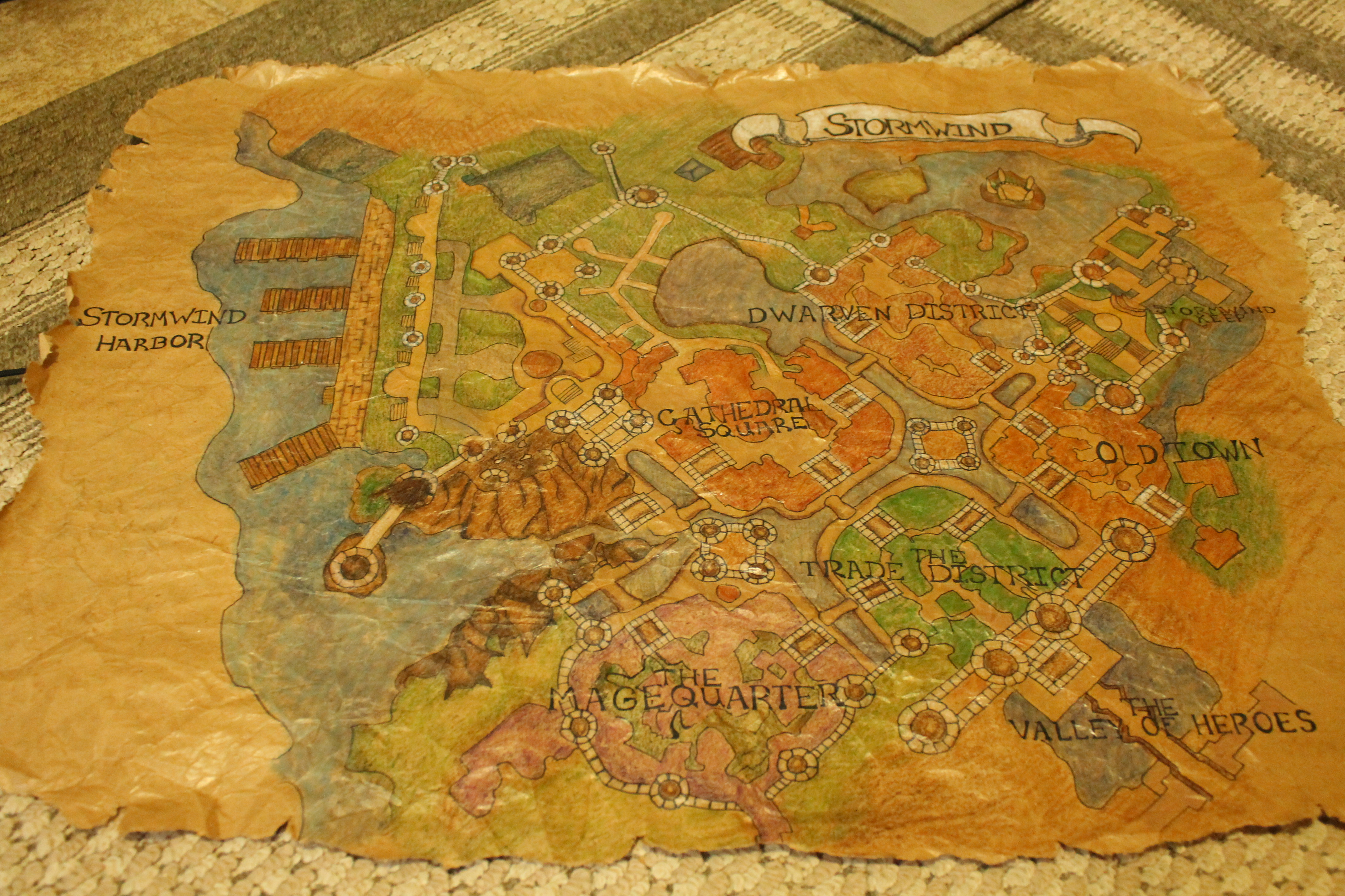 World Of Warcraft Map Stormwind Photo Updated By Jazzbrat On