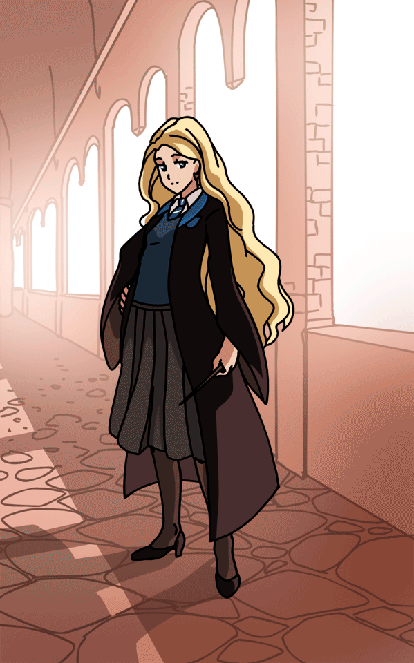 Luna Lovegood animation by Rikeza on DeviantArt