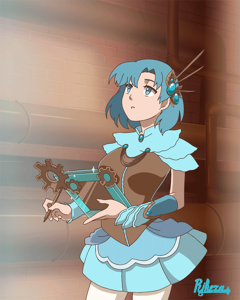 Wip Rikeza Deviantart Mercury animation by Rikeza on DeviantArt