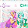 Lyna and Carissa first versions.