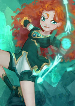 Merida, Princess of Dunbroch.