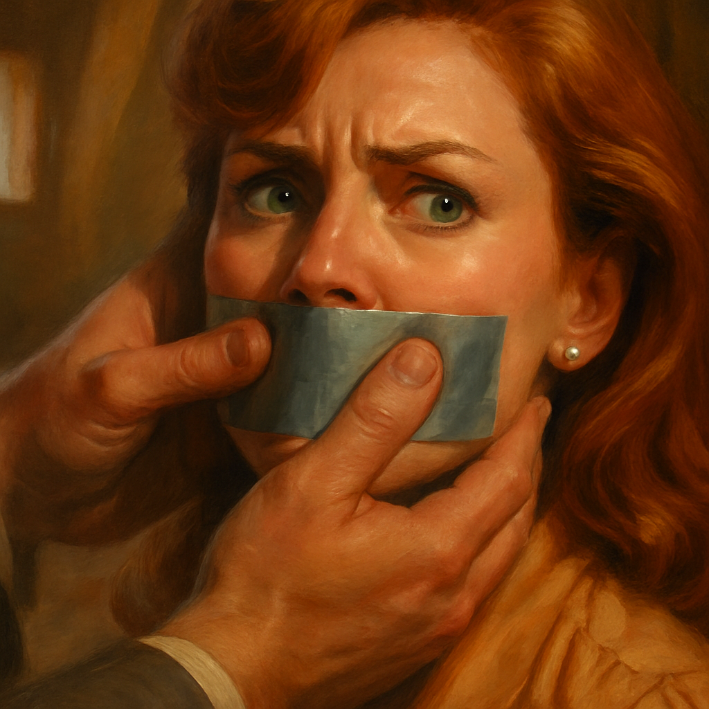 Nina McFall, Soap Star Sleuth - MMMMMMMPPHHH!!!!