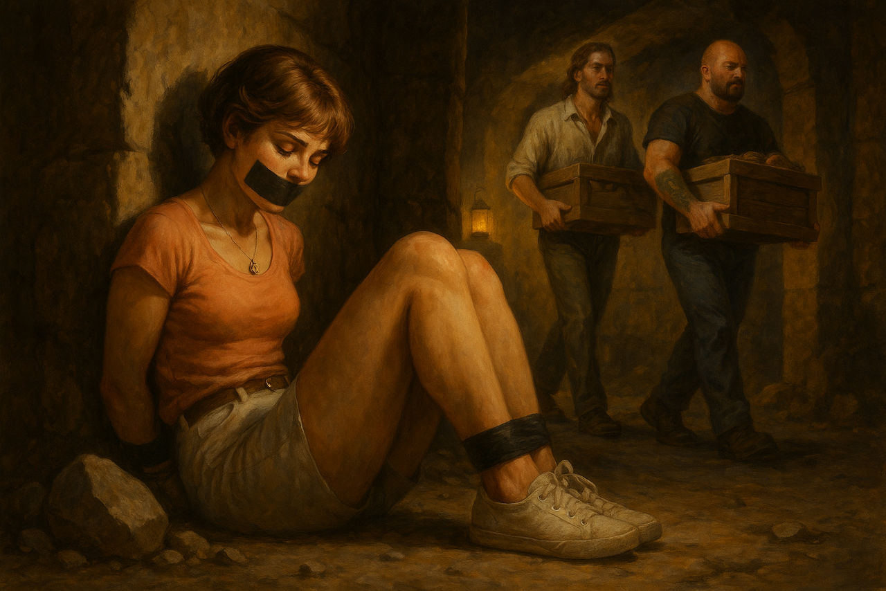 Island of Secrets - Just a Helpless Little Hostage