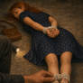 Nancy Drew - Silver Cobweb - Down to Her Legs