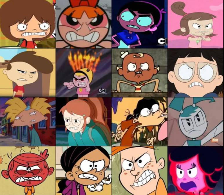 Characters Angry Cartoon by larvacartoon354 on DeviantArt