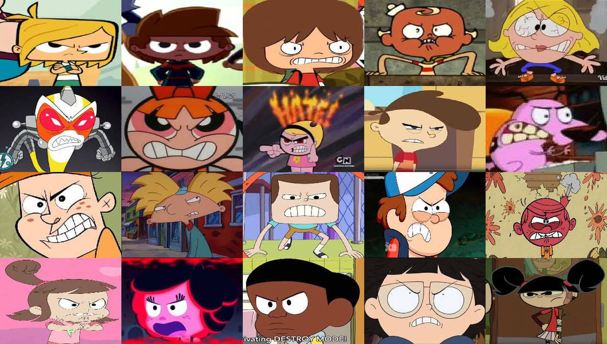 Indignant Characters Characters Angry Cartoon by larvacartoon354 on DeviantArt