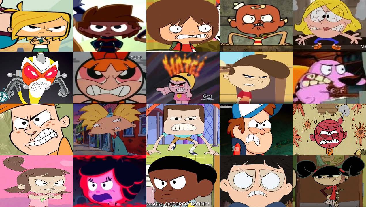 Angry Character Names Characters Angry Cartoon by larvacartoon354 on DeviantArt