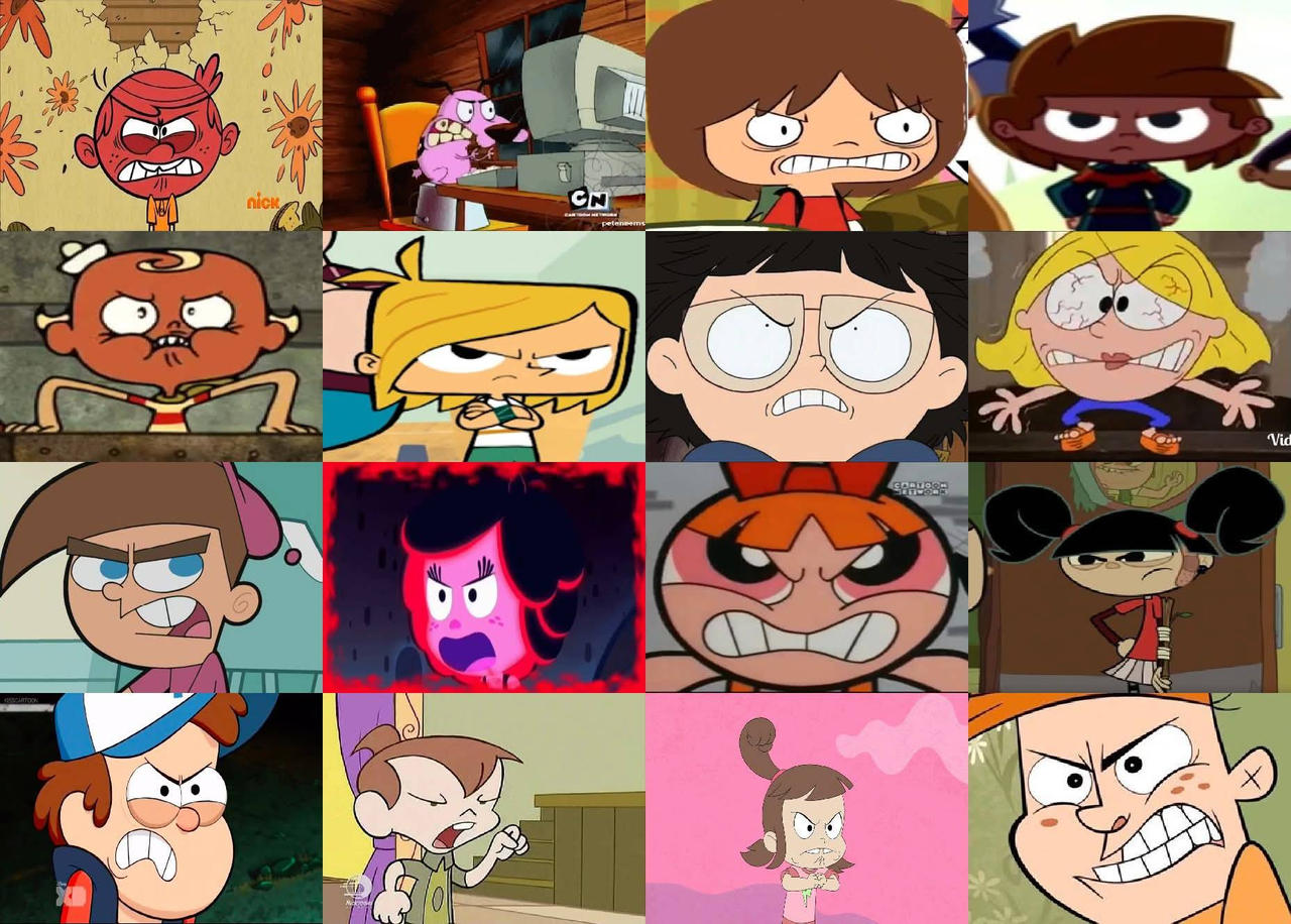 Angryy Characters Top Characters Cartoon Angry by larvacartoon354 on DeviantArt