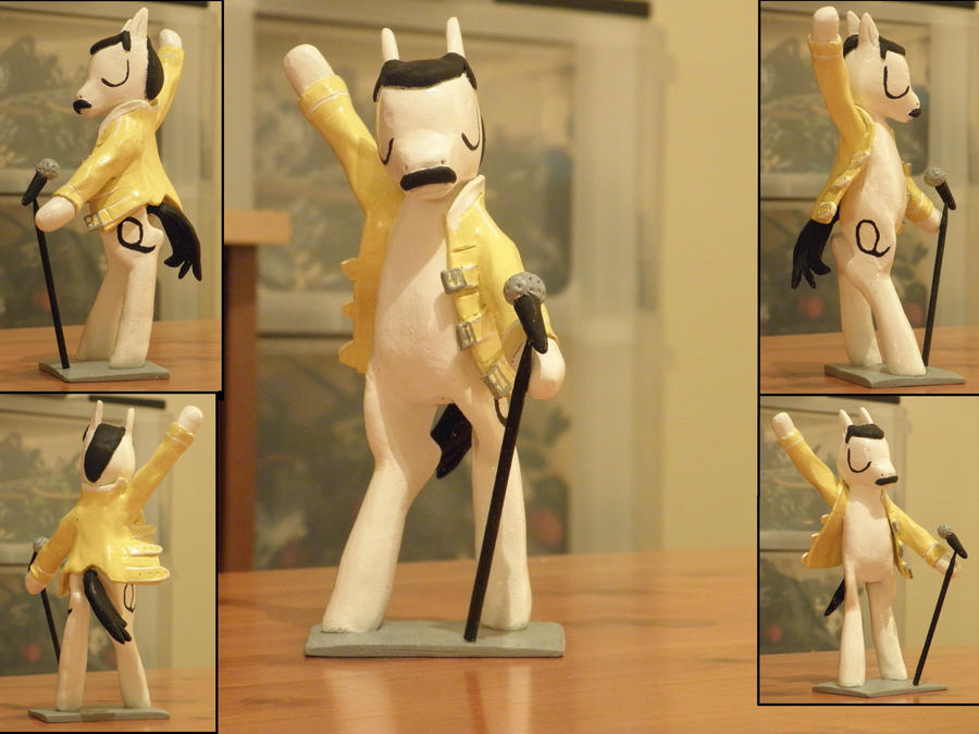 Pony Mercury sculpture