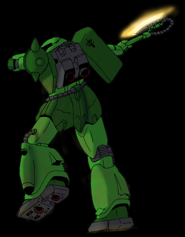 Colored Zaku II