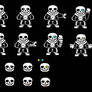 Sans sprite sheet v2 sprites By me 