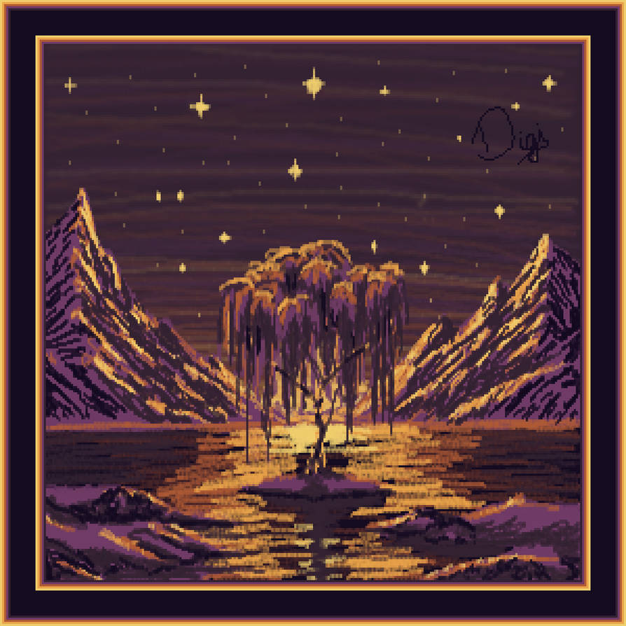 Willow Tree by Digitress on DeviantArt