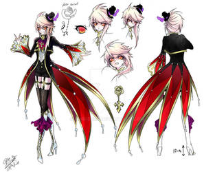 Seine Lucius OC Concept Art