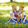 Minako Aino and Usagi Tsukino:Best friends