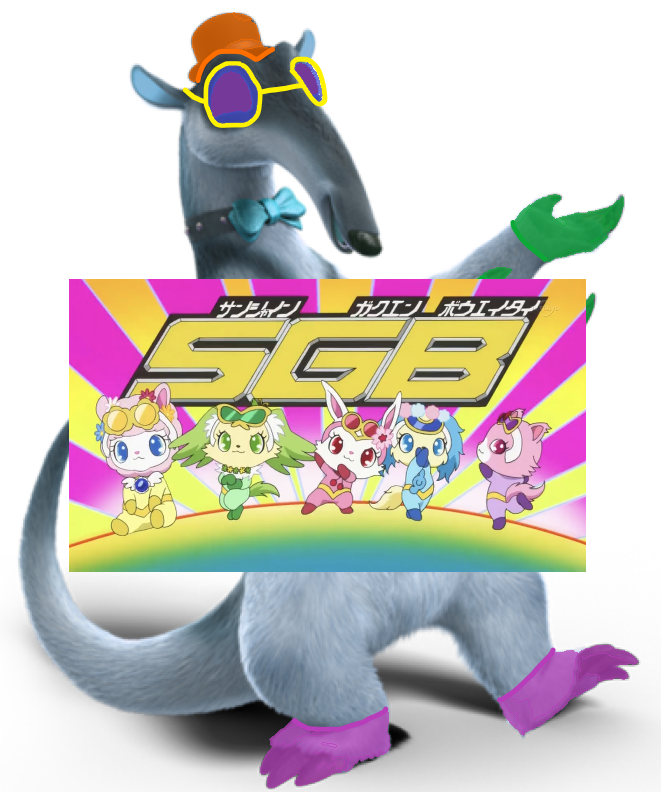Dark Computer Charlie Dark SGB Charlie The Anteater by SY64 on DeviantArt