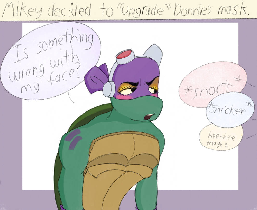 Maskymask2004 Rottmnt ROTTMNT Upgraded Mask 1 by Kloure-Dezikre on DeviantArt