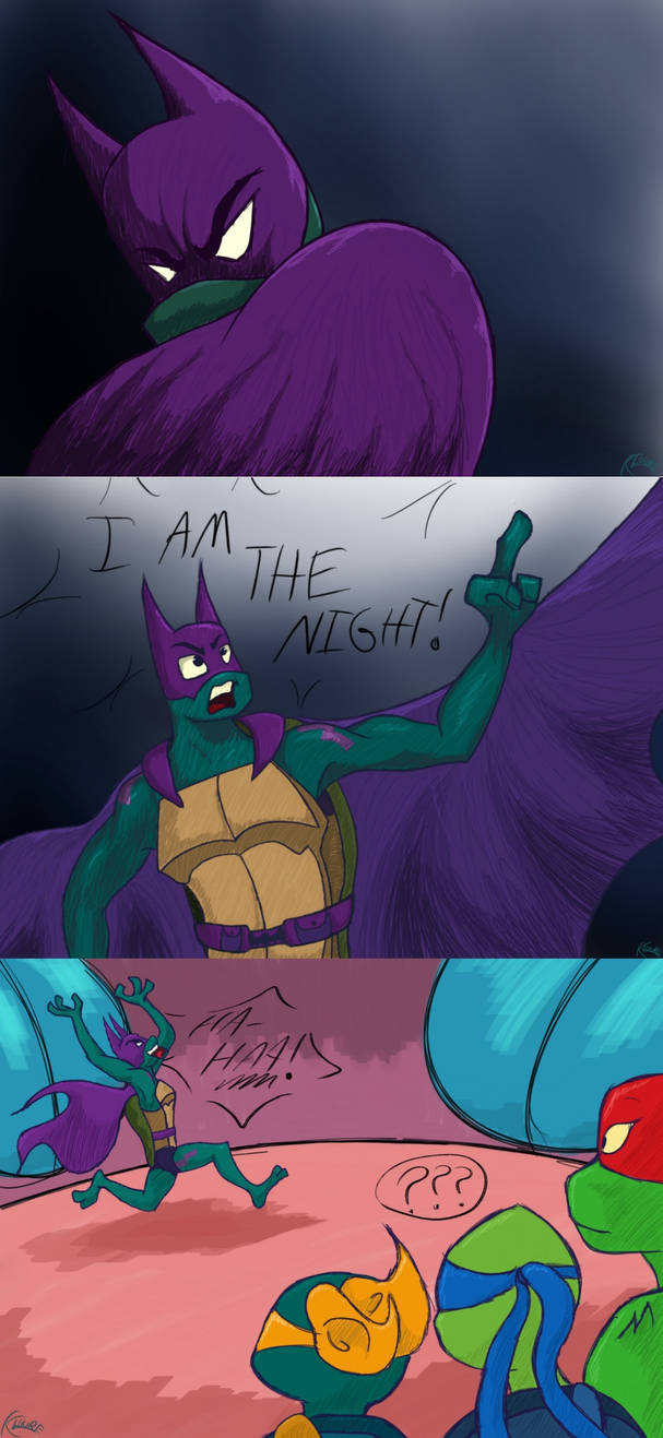 Batman VS TMNT: Donnie And Batgirl by xero87 on DeviantArt
