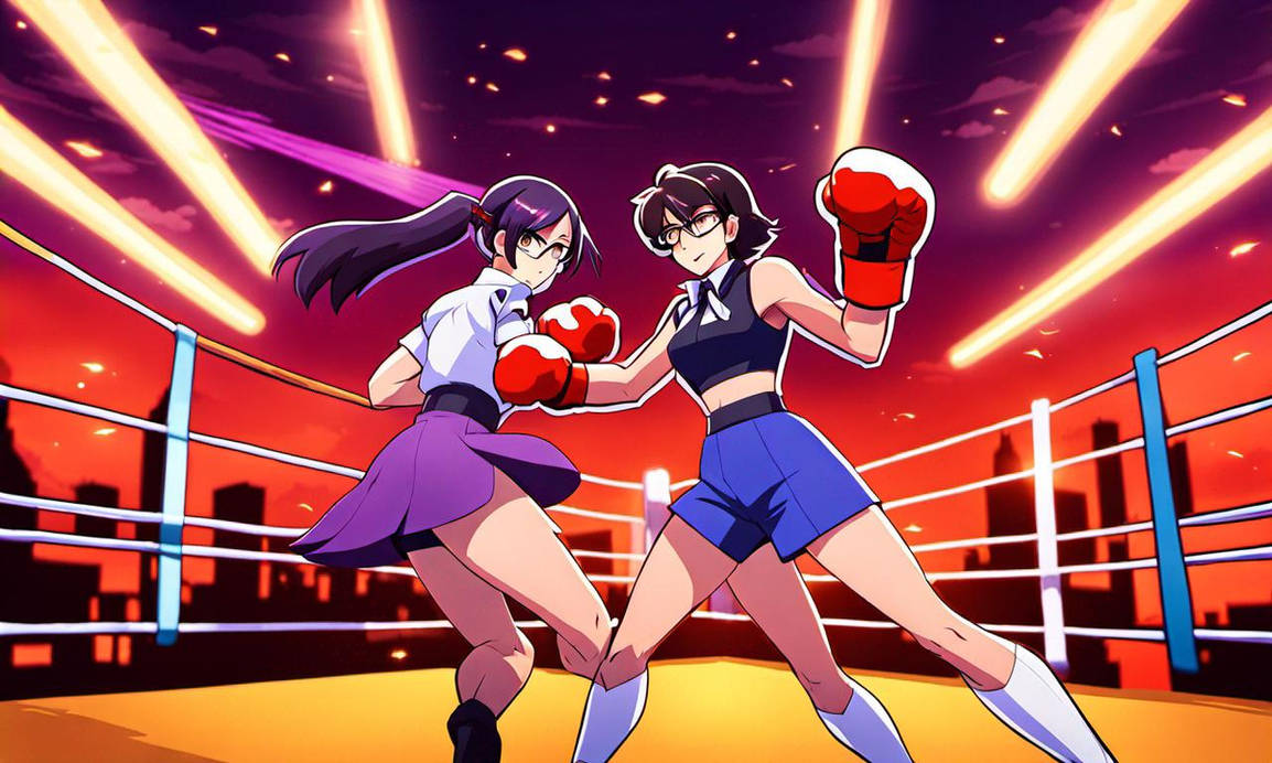 Eri (MHA) VS Miss Pauling (TF2) (PART 1 BOXING) by Tanisray8 on DeviantArt