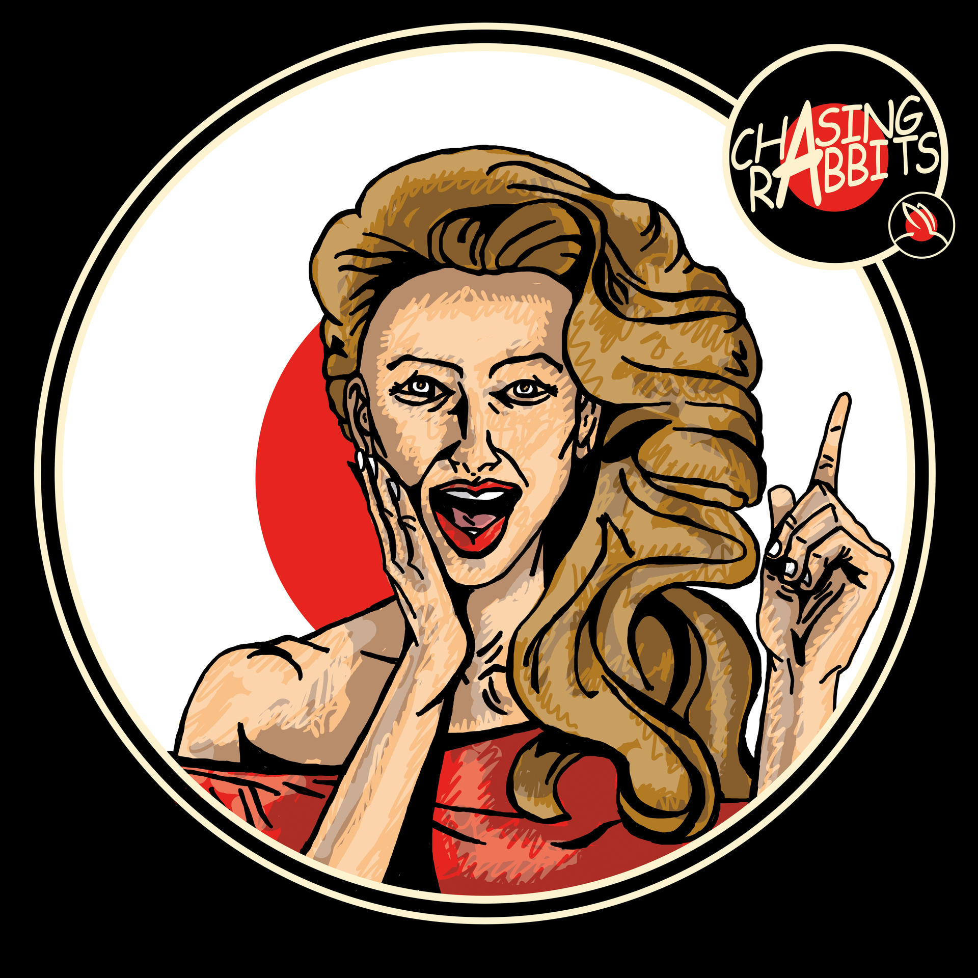 Chasing Rabbits logo - Crazy Fool by Thijs-Schaballie on DeviantArt