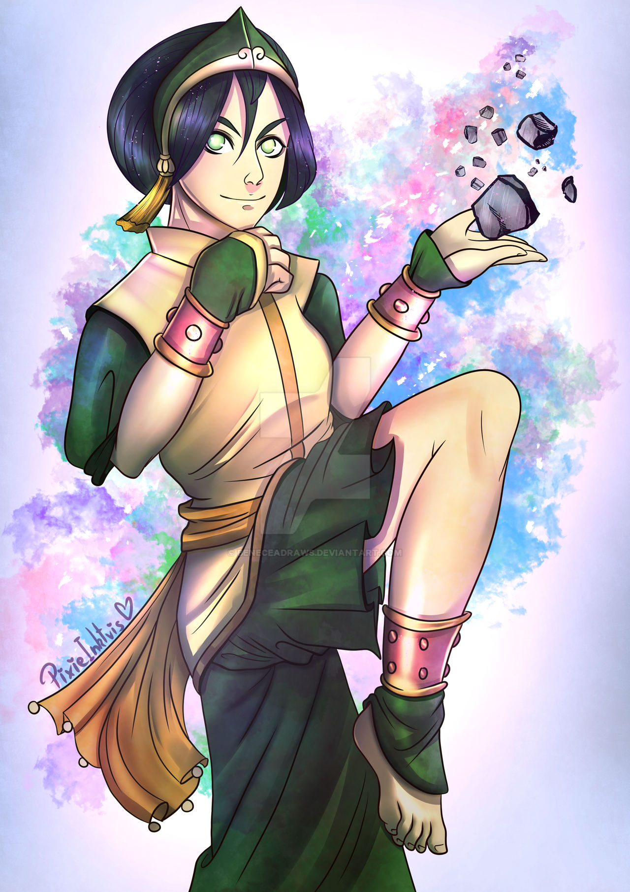 Deviantart Atla ATLA Toph by BeneceaDraws on DeviantArt