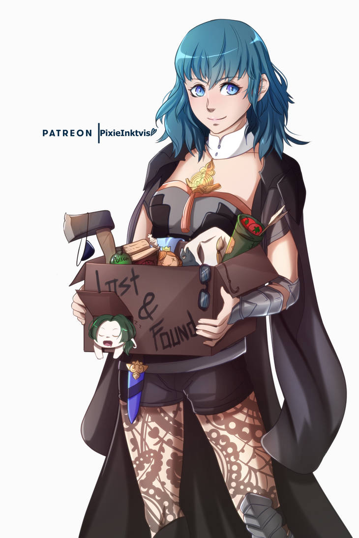 Fire Emblem Three Houses Fanart Fanart: Fire Emblem Three Houses Byleth by PixieInktvis on DeviantArt