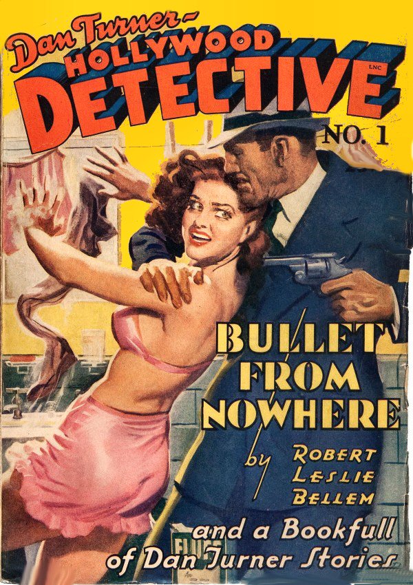 HOLLYWOOD DETECTIVE cover art