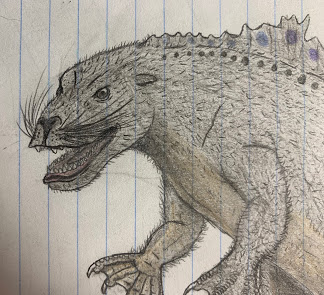 Godzilla (Synapsid) (close up view) by MonsterZero-01 on DeviantArt