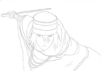 Desenhos para Desenhar Sasuke Uchiha 4