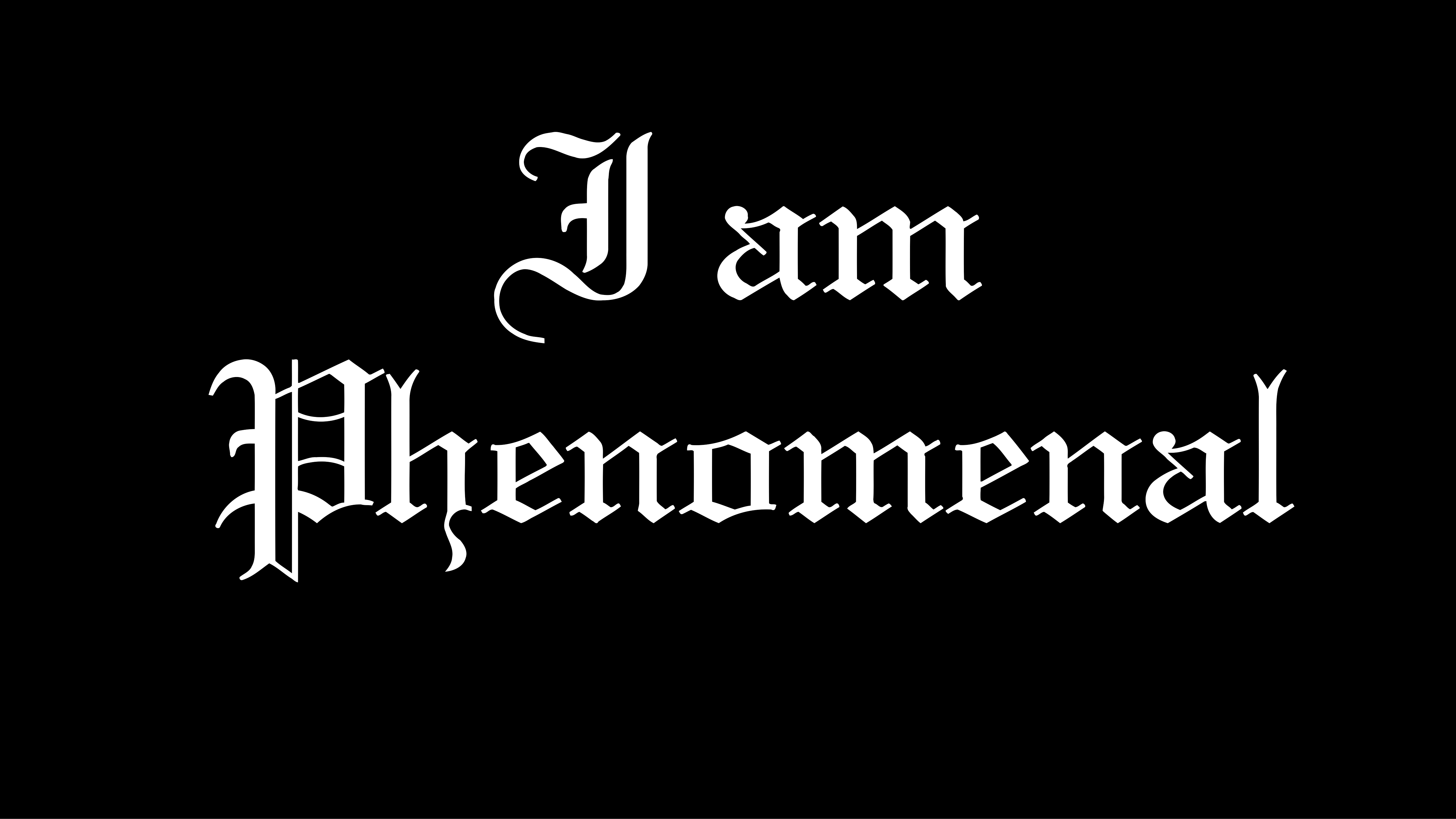 AJ Styles I Am Phenomenal Logo Wallpaper by rosolinio on DeviantArt