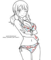 Lucy Heartfilia lineart