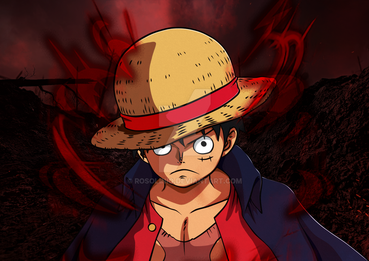 Luffy Onigashima By Rosolinio On DeviantArt luffy-onigashima-by-rosolinio-on-deviantart