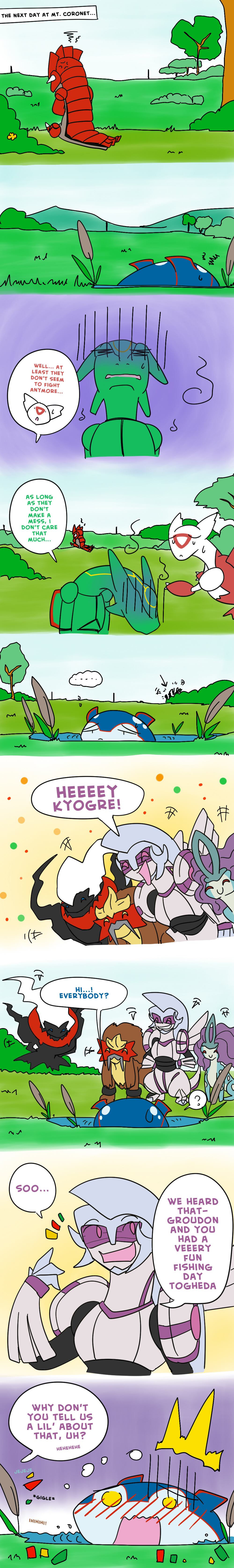 Reshiram and Zekrom Short Comic: Summer Vacation 1 by MiracleTourDeForce on  DeviantArt