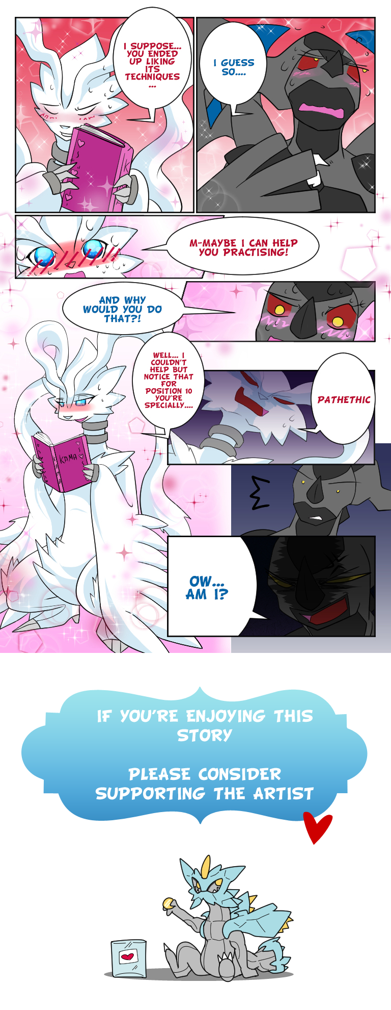 Reshiram and Zekrom Short Comic: Summer Vacation 1 by MiracleTourDeForce on  DeviantArt