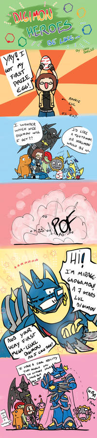 Digimon Heroes be like -1
