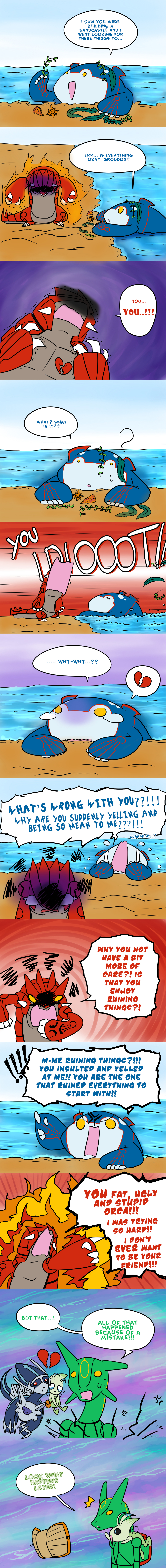 Reshiram and Zekrom Short Comic: Summer Vacation 1 by MiracleTourDeForce on  DeviantArt