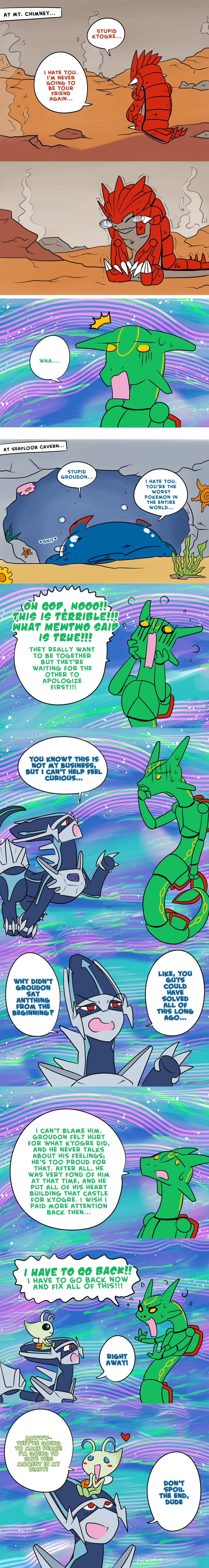 Reshiram and Zekrom Short Comic: Summer Vacation 1 by MiracleTourDeForce on  DeviantArt