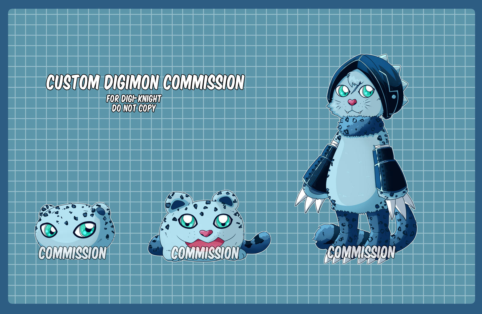 Custom Digimon Line 1/4 custom digimon commission by LadyBeelze on DeviantArt