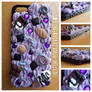 Purple Decoden iPhone Case