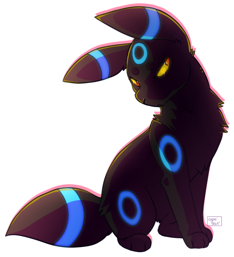 Shiny Umbreon by iVickery on DeviantArt