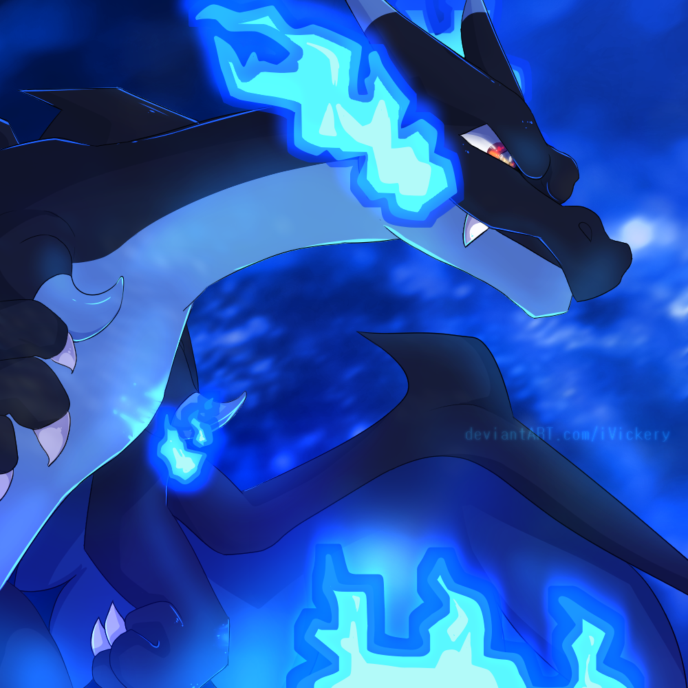 Charizard And Mega Charizard Y by Frie-Ice on DeviantArt