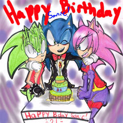 Happy birthday Sonic