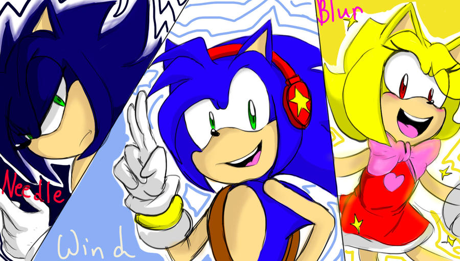Sonic kids by AgentSkull on DeviantArt